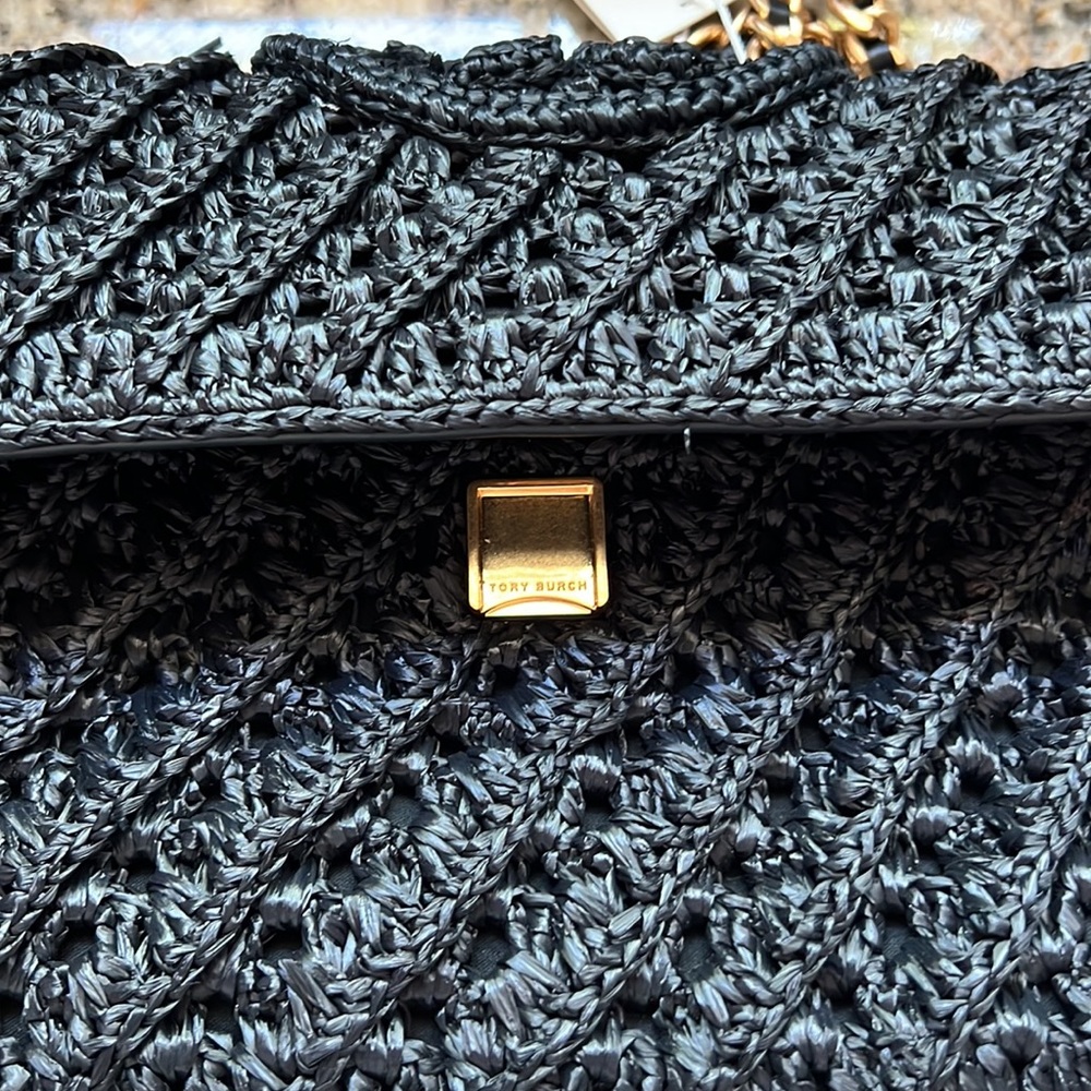 Tory Burch Fleming Raffia - Picture 6 of 8